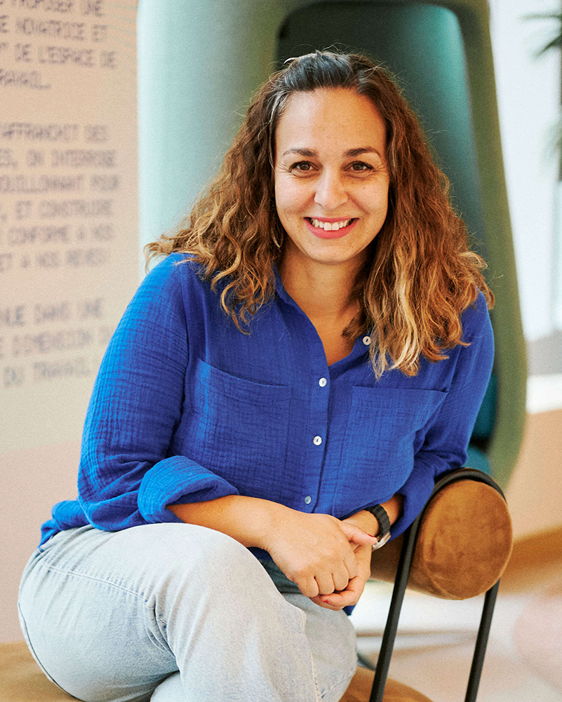 Johannie de l'équipe du Collectif