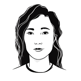 La tête d'un formateur en dessin digital