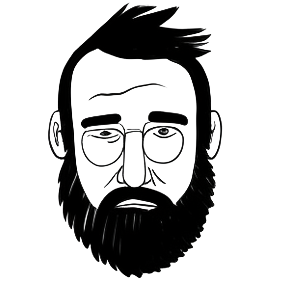 La tête d'un formateur en dessin digital