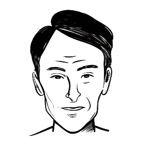 La tête d'un formateur en dessin digital