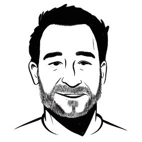 La tête d'un formateur en dessin digital
