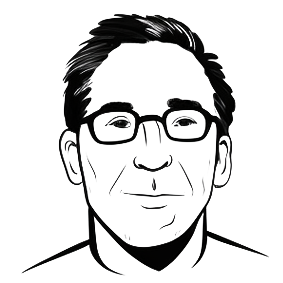 La tête d'un formateur en dessin digital