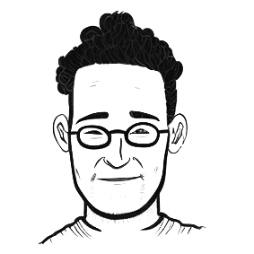 La tête d'un formateur en dessin digital
