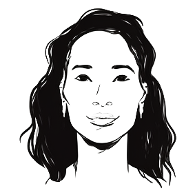 La tête d'un formateur en dessin digital